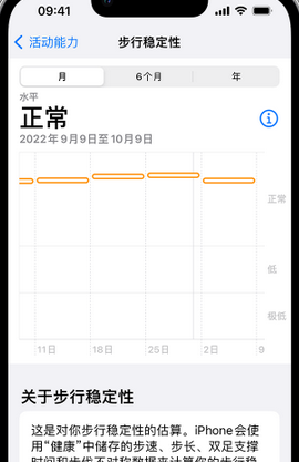 澄海iPhone手机维修如何在iPhone开启'步行稳定性通知'