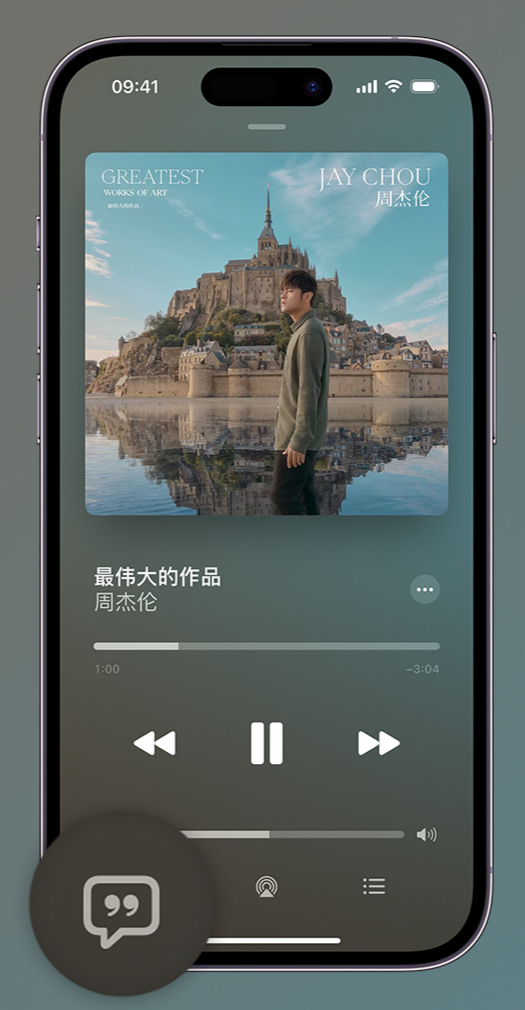 澄海iphone维修分享如何在iPhone上使用Apple Music全新唱歌功能 