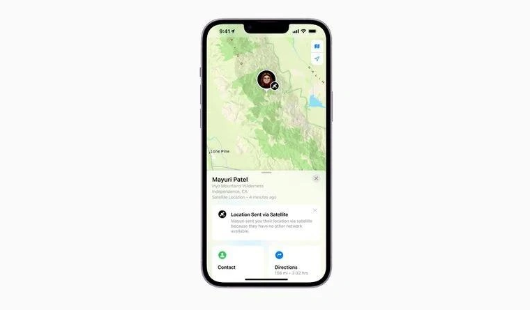 澄海苹果14维修分享iPhone14系列中 FindMy功能通过卫星分享位置方法教程 