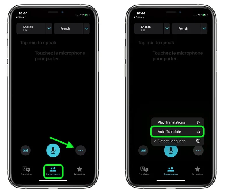 澄海苹果手机维修分享iOS 15 “翻译” App 新改进 