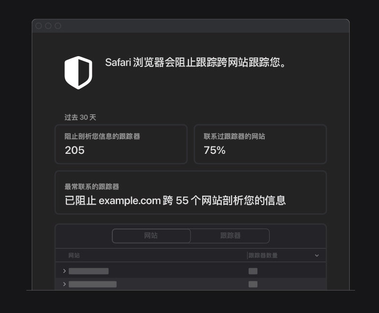 澄海苹果手机维修分享如何在 Safari 浏览器中查看和打开隐私报告 